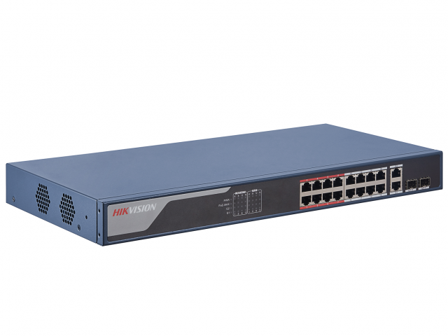 DS-3E1318P-EI, коммутатор с POE