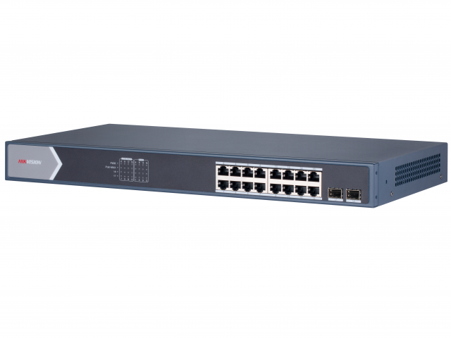 DS-3E1518P-SI, коммутатор с POE