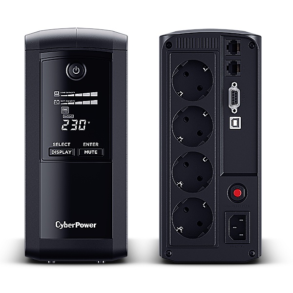 VP1000ELCD, источник бесперебойного питания