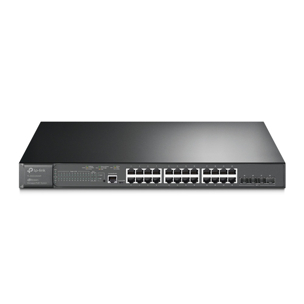 TL-SG3428XMP, коммутатор с PoE