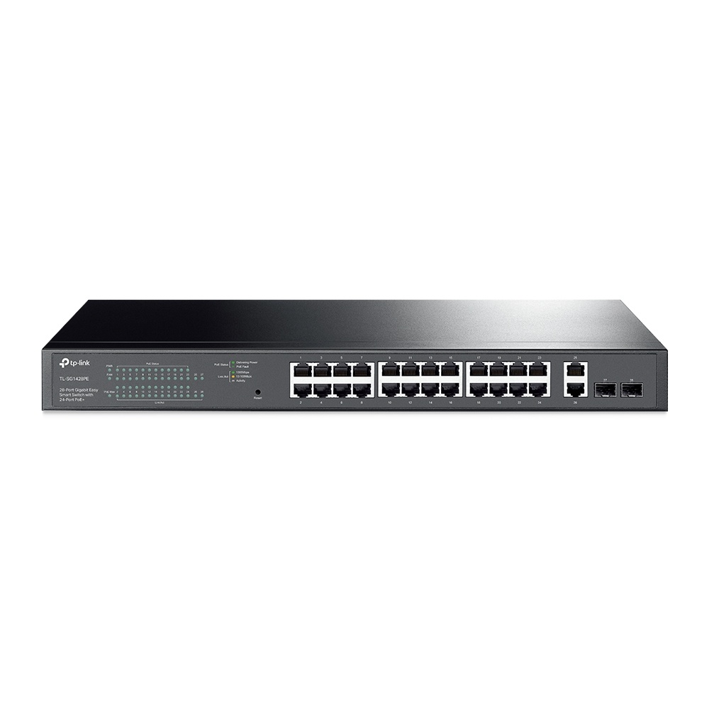 TL-SG1428PE, коммутатор с PoE
