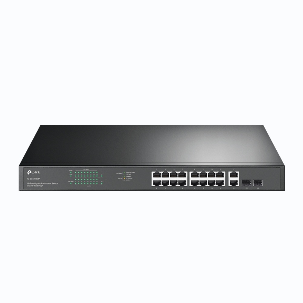TL-SG1218MP, коммутатор с PoE