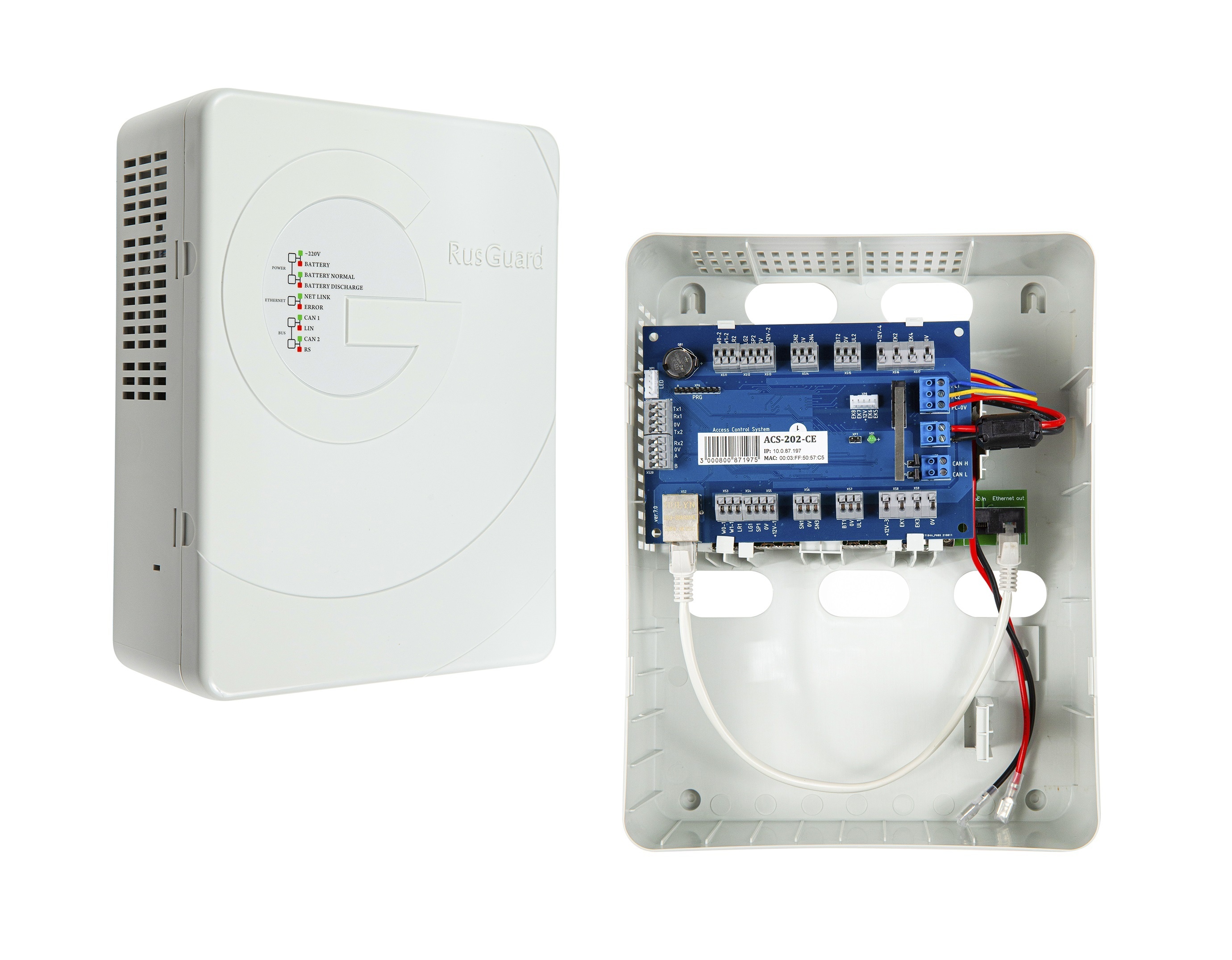 ACS-202-CE-B (POE), контроллер СКУД сетевой