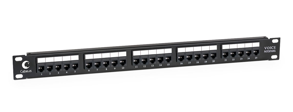 PL-25-TEL-Toolless (7990c), патч-панель 19"