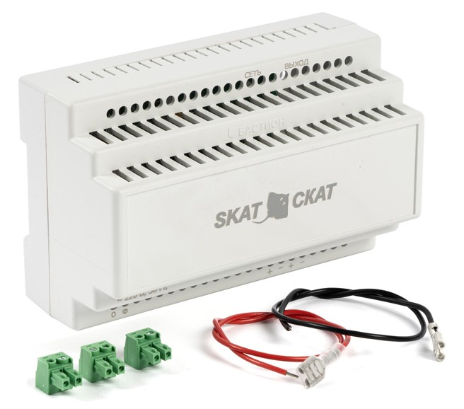 SKAT-24-3,0-DIN (599), источник вторичного электропитания резервированный