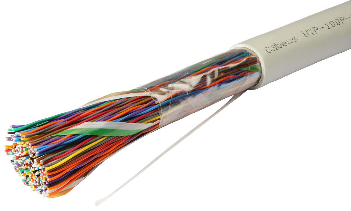 UTP-100P-Cat.3-IN (7284c), кабель «витая пара» (LAN) для структурированных систем связи