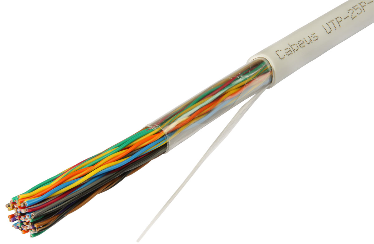UTP-25P-Cat.5-IN (7281c), кабель «витая пара» (LAN) для структурированных систем связи