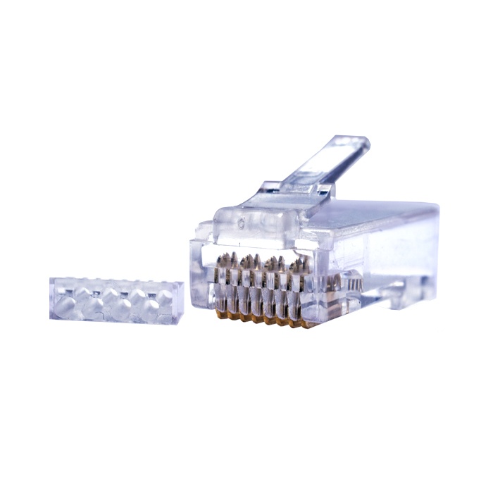 Коннекторы 8P8C UTP Cat.6 50U (RJ-45) (100 шт) (10-0208), разъем RJ-45