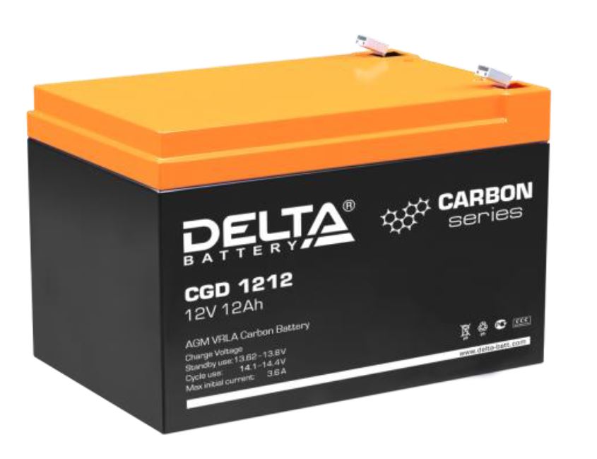Delta CGD 1212, аккумулятор герметичный свинцово-кислотный