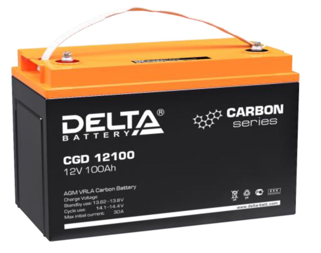 Delta CGD 12100, аккумулятор герметичный свинцово-кислотный