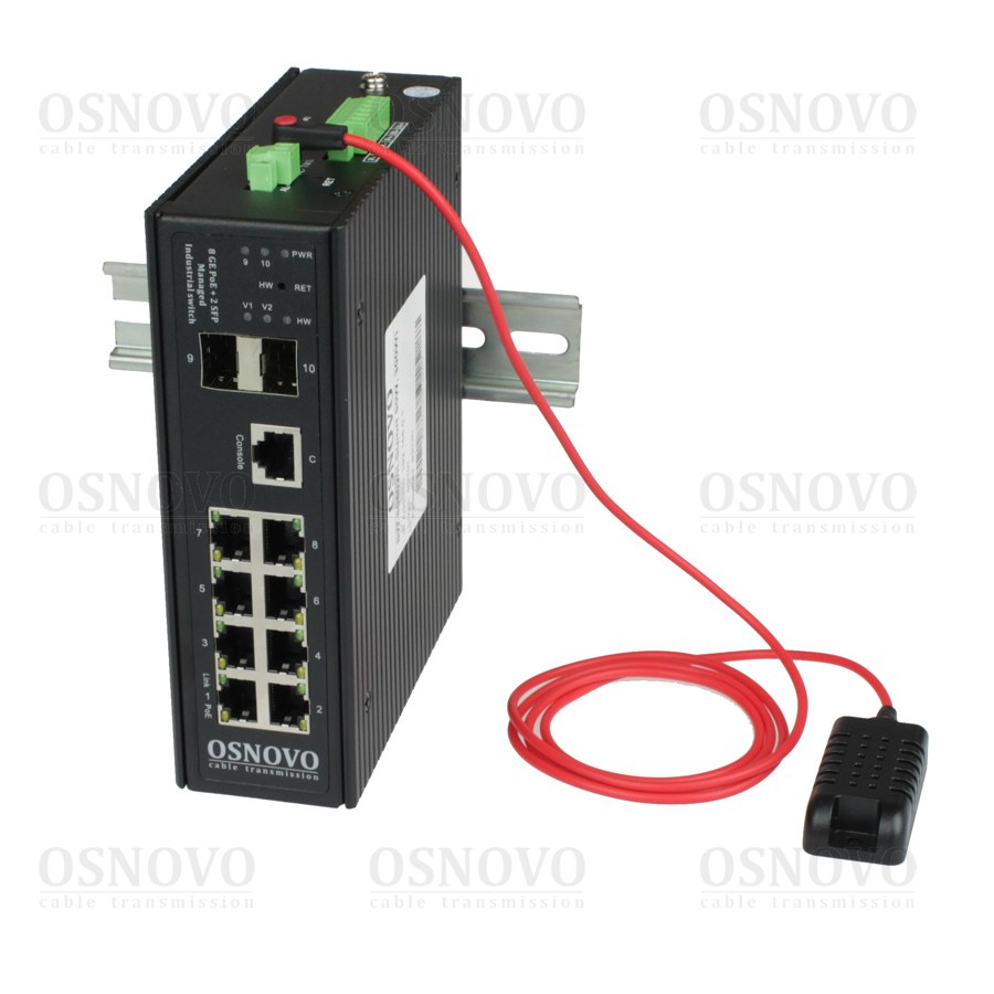 SW-80802/ILS(port 90W, 300W), коммутатор с PoE