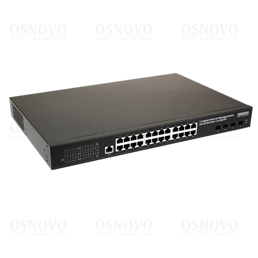 SW-24G4X-1L, коммутатор с PoE