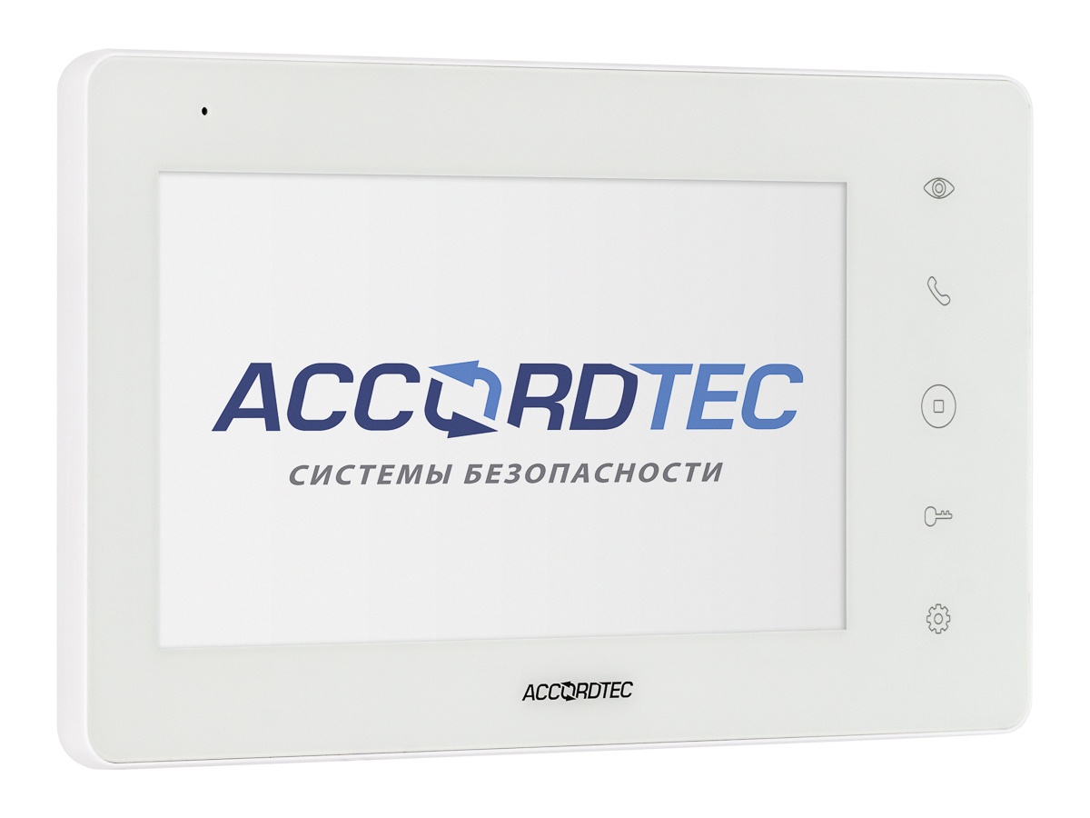 AT-VD720W WH, монитор домофона цветной с функцией «свободные руки»