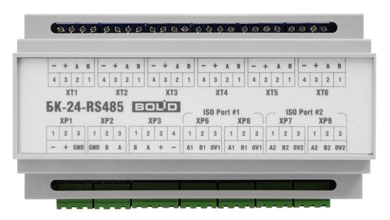 БК-24-RS485-01, блок коммутации