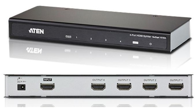 VS184A-AT-G, разветвитель HDMI