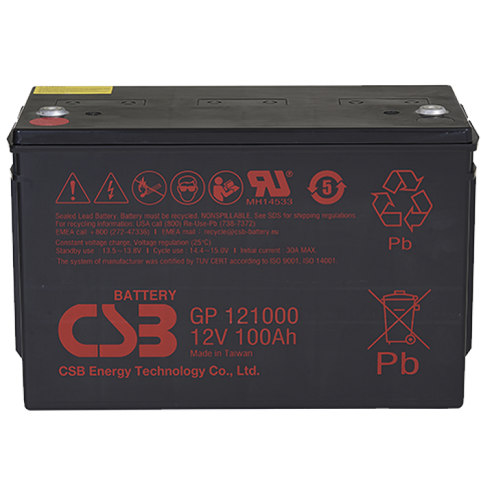 CSB GP 121000, аккумулятор герметичный свинцово-кислотный