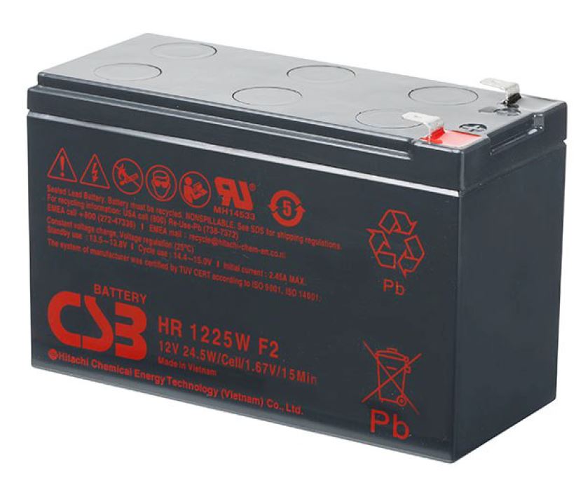CSB HR 1225W, аккумулятор герметичный свинцово-кислотный