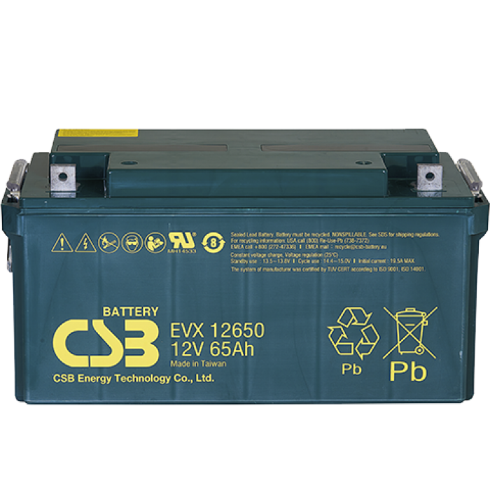 CSB EVX 12650, аккумулятор герметичный свинцово-кислотный