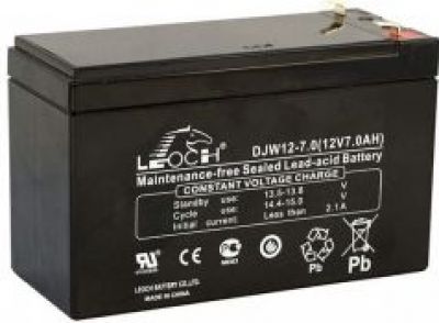 LEOCH DJW12-7,0, аккумулятор герметичный свинцово-кислотный