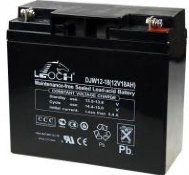 LEOCH DJW12-18, аккумулятор герметичный свинцово-кислотный