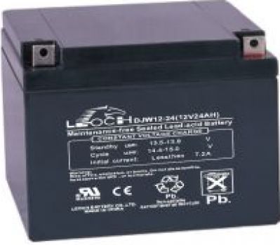 LEOCH DJW12-24, аккумулятор герметичный свинцово-кислотный