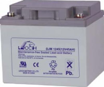LEOCH DJM1245, аккумулятор герметичный свинцово-кислотный