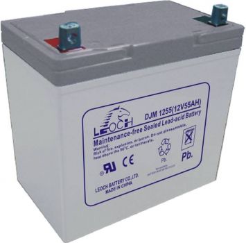 LEOCH DJM1255, аккумулятор герметичный свинцово-кислотный