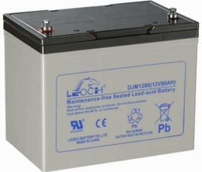 LEOCH DJM1280, аккумулятор герметичный свинцово-кислотный