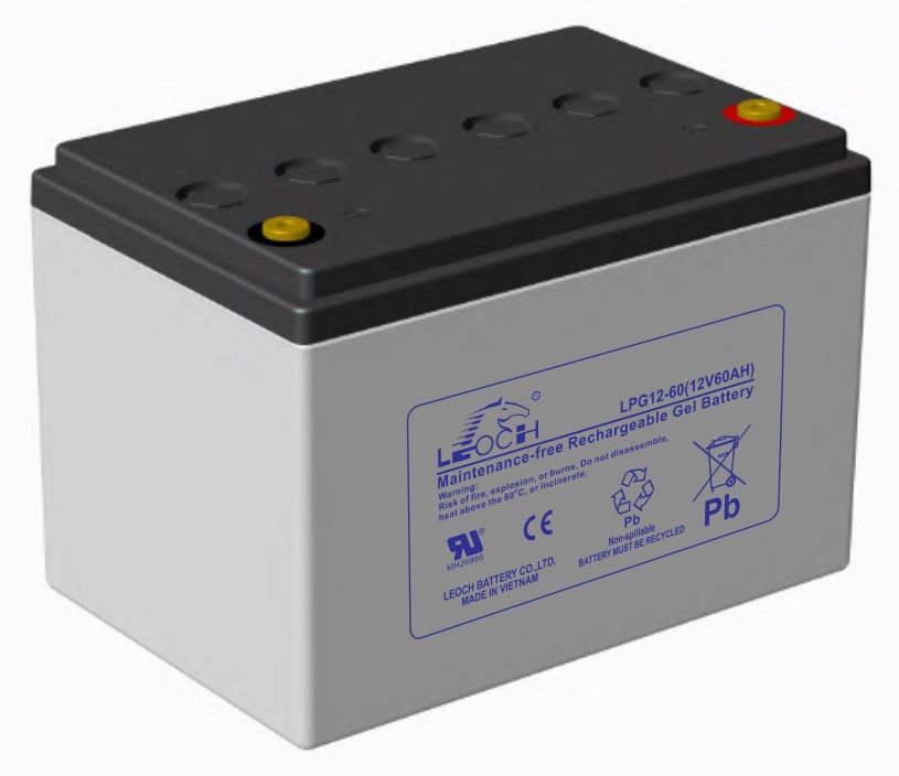 LEOCH LPG12-60, аккумулятор герметичный свинцово-кислотный