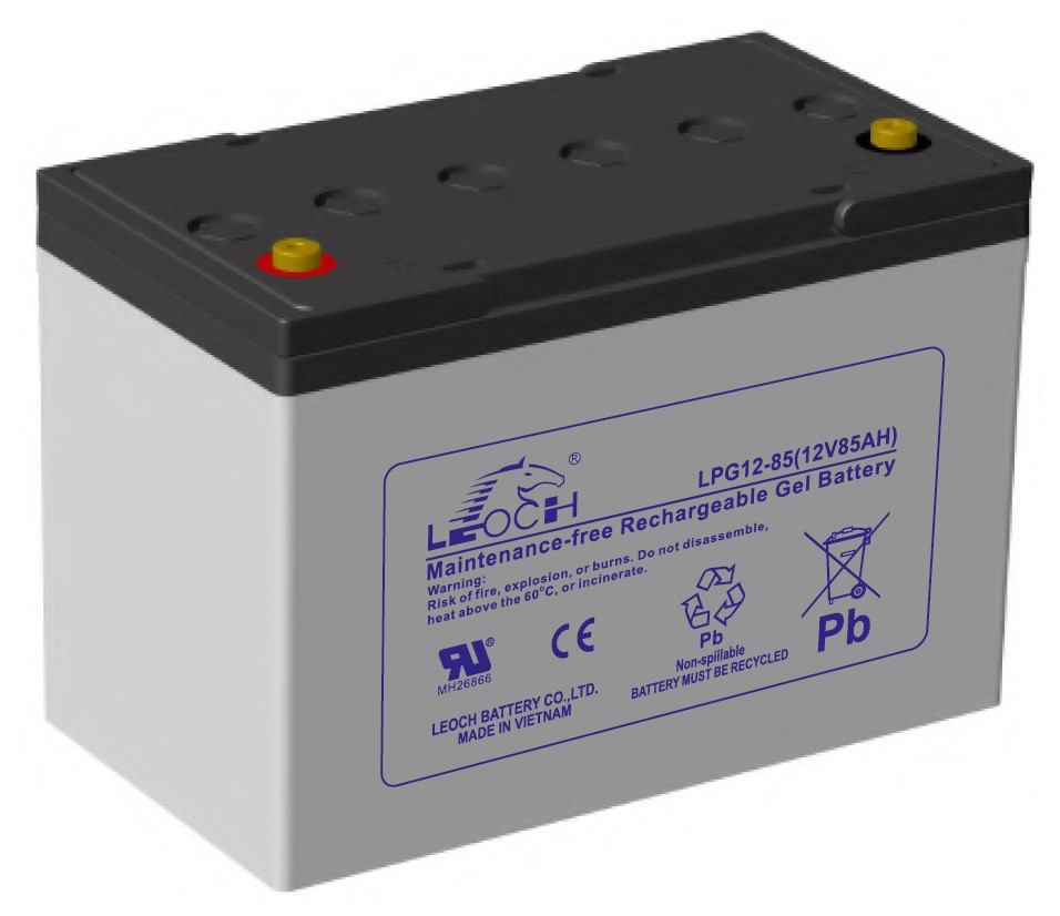 LEOCH LPG12-85, аккумулятор герметичный свинцово-кислотный
