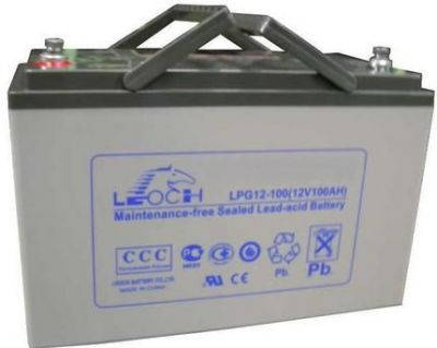 LEOCH LPG12-100, аккумулятор герметичный свинцово-кислотный