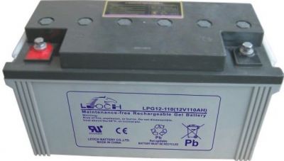 LEOCH LPG12-110, аккумулятор герметичный свинцово-кислотный