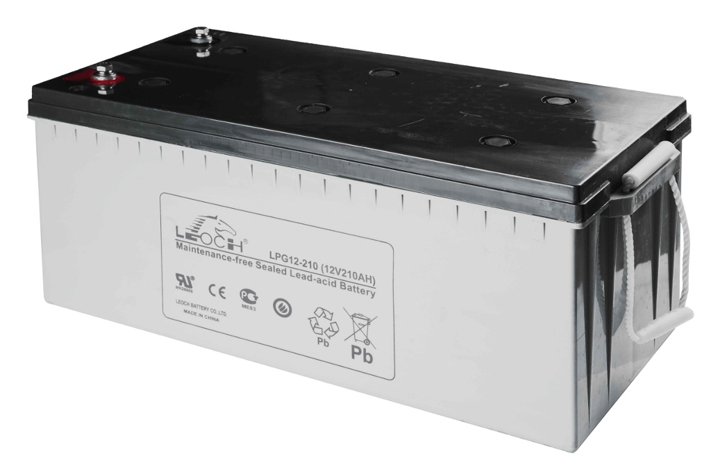 LEOCH LPG12-210, аккумулятор герметичный свинцово-кислотный