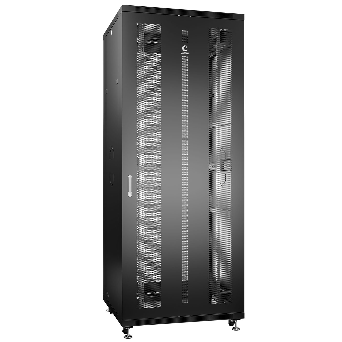 ND-05C-42U80/100-BK (8536c), шкаф телекоммуникационный 19" напольный 42U