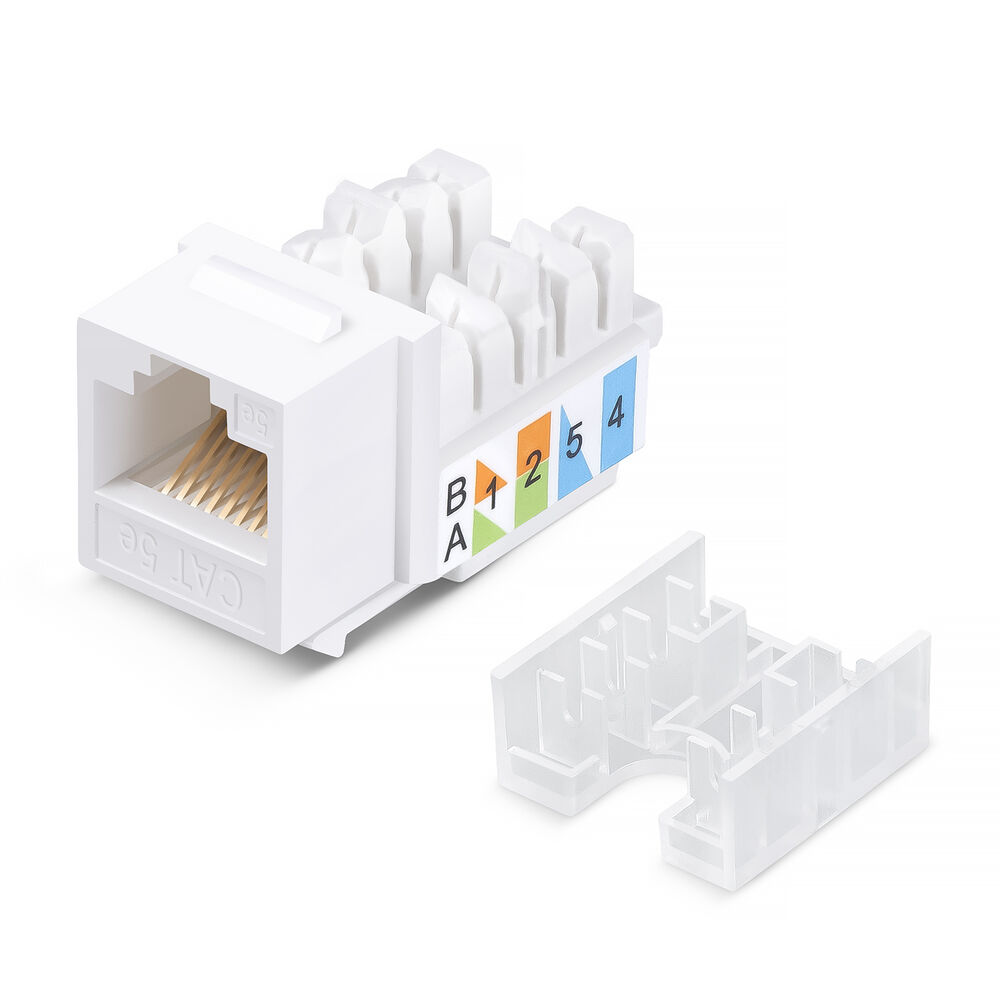 KJ-RJ45-Cat.5e-90-SW (10100c), вставка Keystone Jack RJ-45