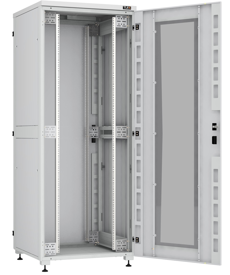 TFI-428010-GHMH-R-GY, шкаф телекоммуникационный 19" напольный 42U