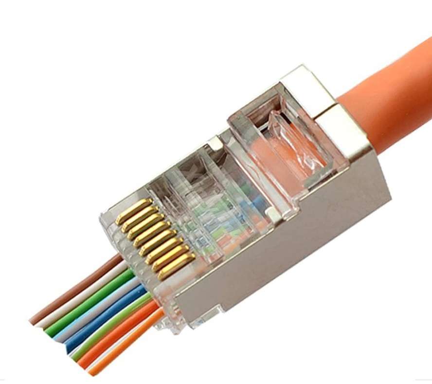 8P8C-SH-C6-FC (100 шт) (10797c), разъем RJ-45