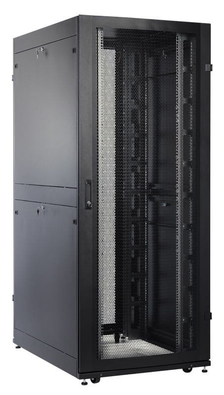 ШТК-СП-48.8.10-44АА-9005, шкаф телекоммуникационный 19" напольный 48U