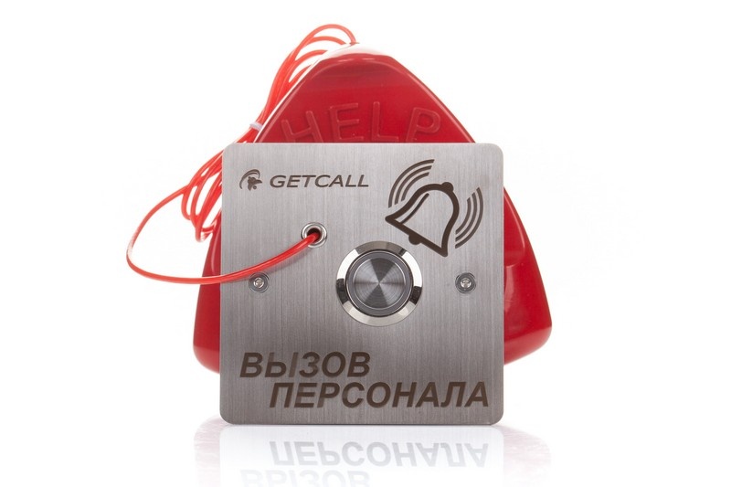 GC-0423B1, проводная влагозащищенная кнопка вызова со шнуром