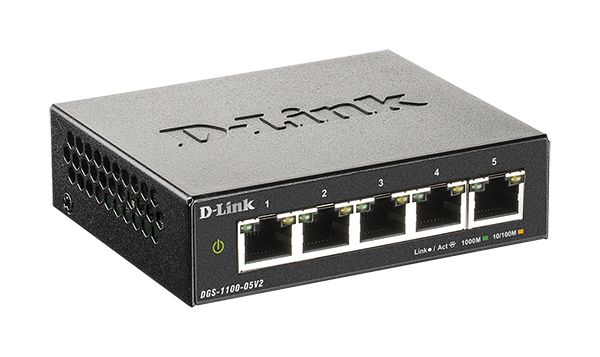 DGS-1100-05V2/A1A, коммутатор