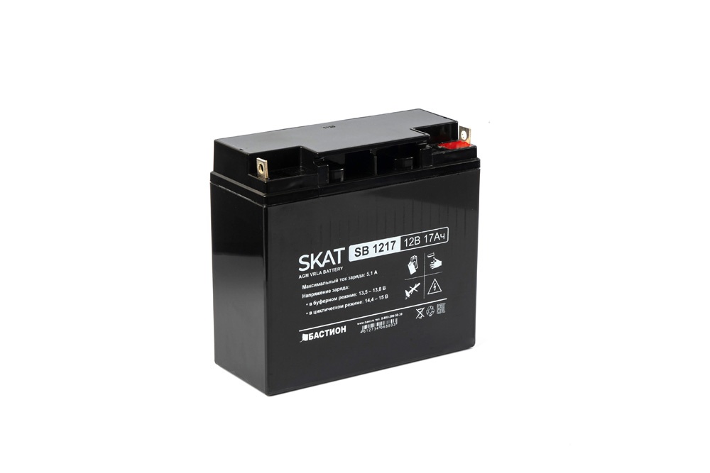 SKAT SB 1217 (2536), аккумулятор герметичный свинцово-кислотный