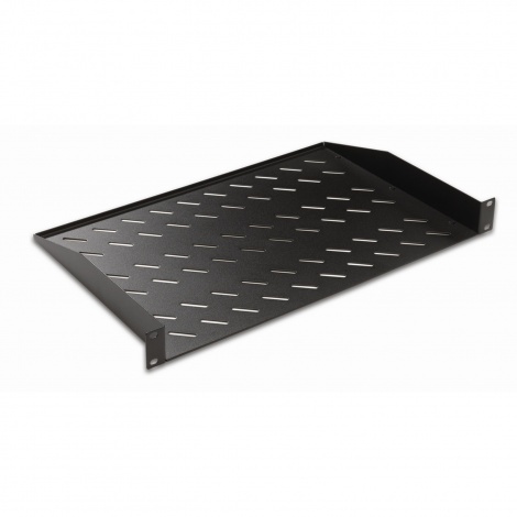 Полка консольная 19", 1U, 250 мм, черный (DR-411111)