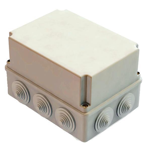 Коробка ОП 190х140х120мм, крышка, IP55, 10 гермовводов (SQ1401-1246), распаячная коробка