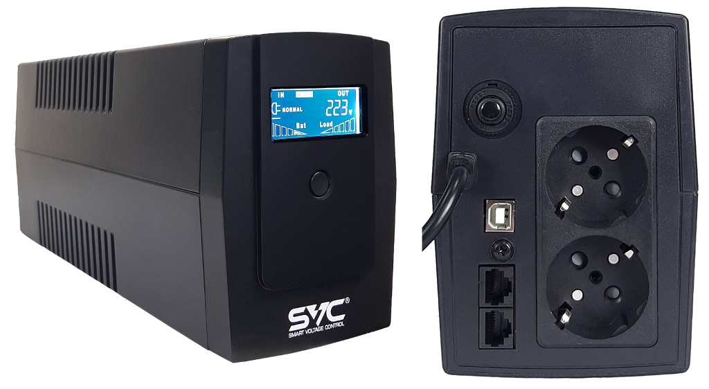 SVC V-650-R-LCD, источник бесперебойного питания