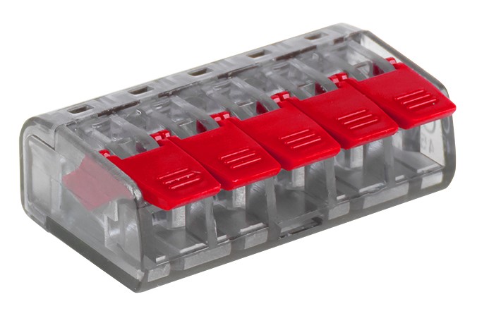 Строительно-монтажная клемма СМК 221-415 PROxima (plc-smk-221-415)