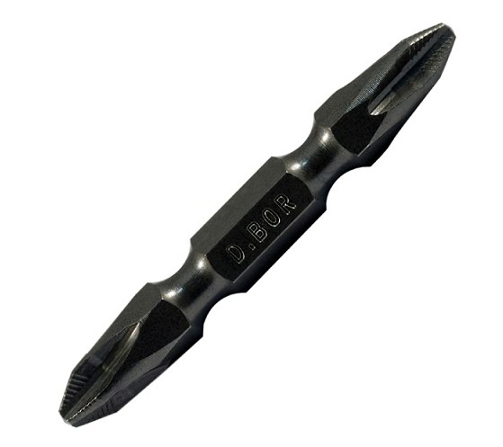 Биты намагниченные двухсторонние, Ph2-Pz2х60 мм, ACR2 (10 шт) (D-MA-P2Z2-060-010)