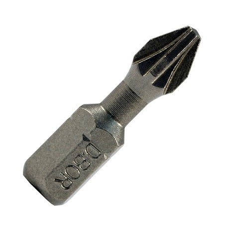 Биты фрезерованные, Pz1х25 мм, Torsion, C 6,3 (10 шт) (D-T-PZ01-025-010)