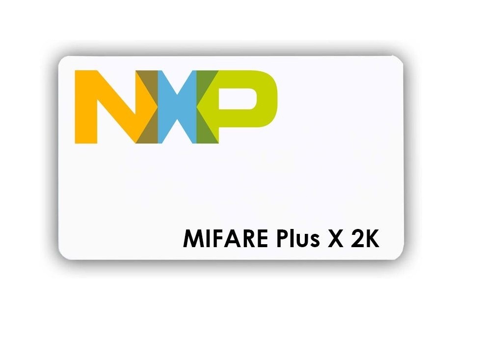 MIFARE Plus X 2K 7B UID, смарт карта MIFARE