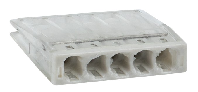 Строительно-монтажная клемма СМК 2273-245 5-проводная с пастой PROxima (plc-smk-2273-245)