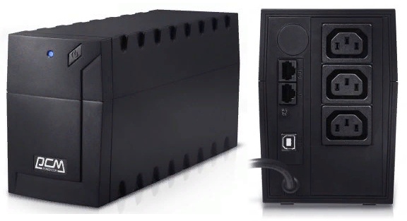 Raptor RPT-1000AP 600Вт 1000ВА черный, источник бесперебойного питания